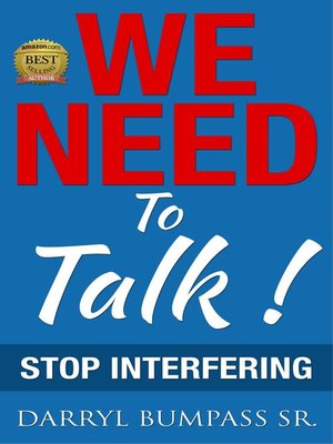 cover image of We Need to Talk !